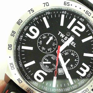 Gents Estate Watch - Misc TW Steel Chronograph 
Vendor Style #: TW11 
 StainlessSteel Strap 
Dial:Black
Box Included/Papers Included
Condition 
1 Year Warranty