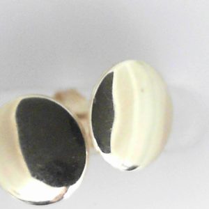 Yellow 14 Karat Polished Button Earring 
Gram Weight 1.68 gr