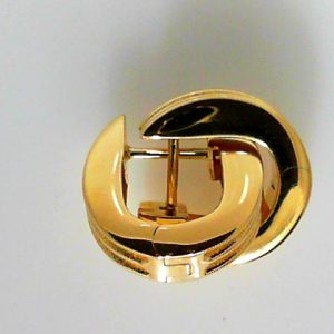 Yellow 14 Karat Polished Small Hoop Earring 
Gram Weight 5.7 gr