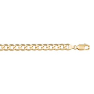 Yellow 14 Karat Polished Curb Chain 
Length 16 in 
Gram Weight 6.06 gr