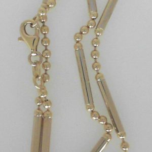 Yellow 18 Karat Polished Fancy Link Chain 
Length 16 in 
Gram Weight 10.3 gr