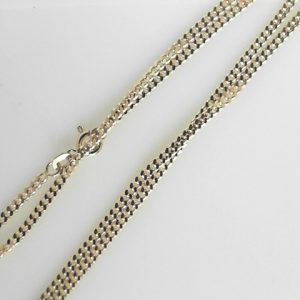 Yellow 14 Karat Polished Curb Chain 
Length 19 in 
Gram Weight 6.57 gr