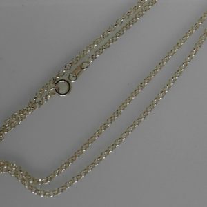 Yellow 14 Karat Polished Paper Clip Chain 
Length 21 in 
Gram Weight 4.25 gr