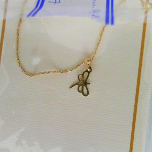 Pendant/Charm
14 Karat Yellow Pendant/Charm
Gram Weight 1.37 Chain Style: Cable Link 14 Karat Yellow Length: 18in