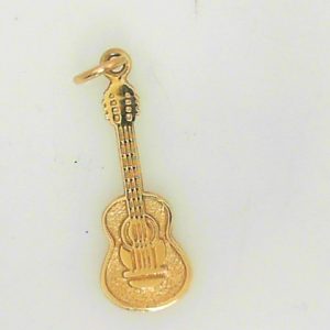 Estate Pendant/Charm Guitar
10 Karat Yellow Pendant/Charm
Gram Weight 0.76 Chain Style: No Chain 10 Karat Yellow