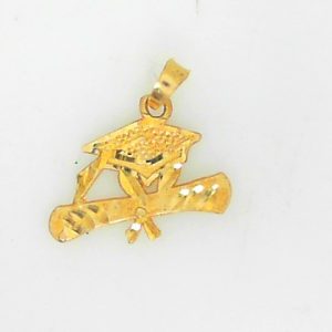 Estate Pendant/Charm Graduate
10 Karat Yellow Pendant/Charm
Gram Weight 0.48 Chain Style: No Chain 10 Karat Yellow