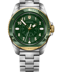 Victorinox Swiss Army 242012 Automatic Watch
StainlessSteel Yellow/White Bracelet Integrated SS