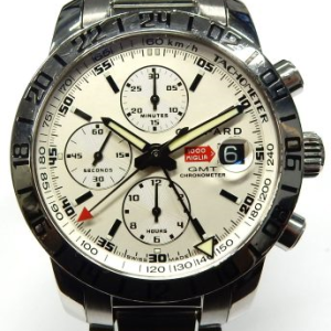 Gents Chopard Mille Miglia GMT 8892 SN 1649725 no box or papers. Gem Scan appraisal 1242941 (Feb 26, 2019).