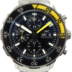 Gents Estate Watch IWC Divers 2011
Vendor Style #: IW376708 AquaTimer 3808903
44 StainlessSteel Bracelet 
Dial:Black Hash
Box Included/Papers Included
Condition Very Good
1 Year Warranty