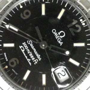 Estate Omega Sport Year: 2002
Vendor Style #: 2514.50.00 SN: 55562818 
36mm StainlessSteel
Dial: Black hash Arabic 
Box Not Included/Papers Included
Condition 
1 Year Warranty