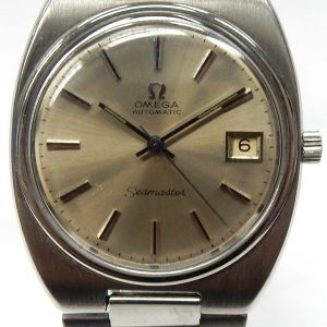 Estate Omega Dress Year: 1978
Vendor Style #: 166.0206 Seamaster Genta case SN: 41846816 
35mm StainlessSteel
Dial: Silver hash 
Box Not Included/Papers Not Included
Condition Very Good
1 Year Warranty