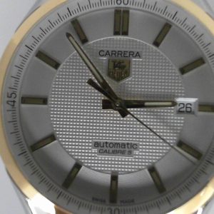 Estate Tag Heuer Dress
Vendor Style #: WV215A-1 Carrera date auto SN: RWE0309
39mm 18K/Stainless Steel
Dial: White hash
Box Not Included/Papers Not Included
Condition 2 ex links
1 Year Warranty