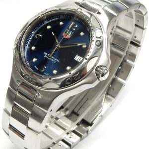 Estate Tag Heuer Divers Year: 2001
Vendor Style #: WL1030 Kirium quartz SN: UK2686 
39mm StainlessSteel
Dial: Blue Arabic plots 
Box Included/Papers Included
Condition Very Good
1 Year Warranty