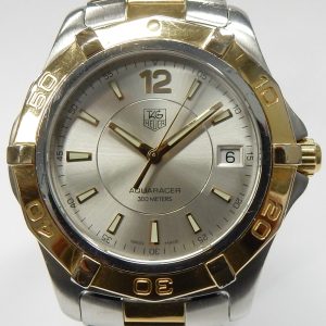 Estate Tag Heuer Divers 
Vendor Style #: WAF1120 Aquaracer quartz SN: YT2276 
39mm StainlessSteel
Dial: SIlver hash 
Box Not Included/Papers Not Included
Condition Good
1 Year Warranty