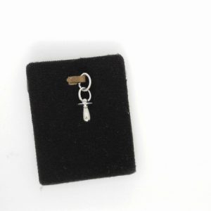 Pendant/Charm
Sterling Silver White Pendant/Charm
 Chain Style: No Chain