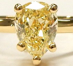 Estate Diamond Engagement Ring 
18 Karat Yellow Estate Engagement Ring Width 2.1mm 
Finger Size 7 Gram Weight 3.1
Ring only, diamond extra.