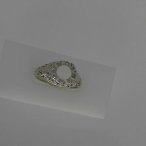 Estate Diamond Semi-Mount 
18 Karat White Estate Semi-Mount Ring 
Finger Size 8.25 Gram Weight 5.5 
 Center Diamond Shape: Round; Clarity: VS; Colour: G/H 0.3