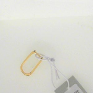 Earrings with 
14 Karat Yellow 
 Length: 18in