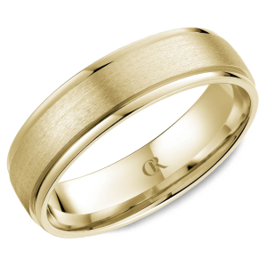Yellow 10 Karat Sandpaper Band Ring Width 6.5 mm 
Size: 10
1.4mm Thick