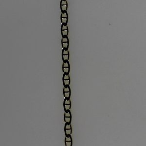 Yellow 14 Karat Polished Flat Anchor Chain 
Length 20 in 
Gram Weight 4.71 gr