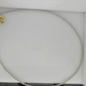 White 14 Karat Polished Fancy Link Estate Chain 
Length 16 in 
Gram Weight 6.7 gr