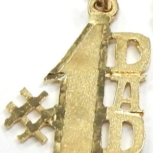 Estate Pendant/Charm
10 Karat Yellow Pendant/Charm
Gram Weight 0.8
#1 Dad