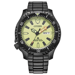 Citizen Watch Co. of Canada NY0155-58X Automatic Watch
StainlessSteel Black Bracelet Deployment BLACK