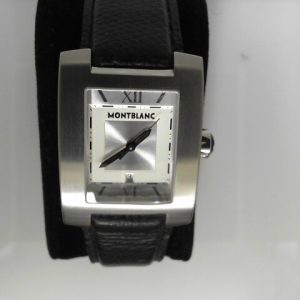 Gents Estate Watch - Misc Mont Blanc Dress 2003
Vendor Style #: Mont Blanc 
 StainlessSteel Strap 
Dial:
Box Included/Papers Included
Condition 
1 Year Warranty