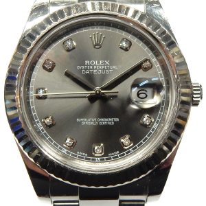 Estate Rolex Dress 
Vendor Style #: 116334 Dateejust 41 SN: 21T84616 Oyster
41mm 18K/Stainless Steel
Dial: Rhodium diamond 
Box Not Included/Papers Not Included
Condition Good
1 Year Warranty