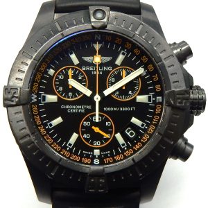 Estate Breitling Complicated 
Vendor Style #: 001-45199-001 SN: 1219580 
45mm StainlessSteel
Dial: Black hash 
Box Not Included/Papers Not Included
Condition Good
1 Year Warranty