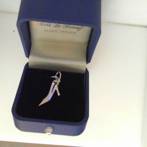 Pendant/Charm
Sterling Silver White Pendant/Charm
 Chain Style: No Chain